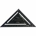 Johnson Level Johnny Square 12 In. Aluminum Professional Easy-Read Rafter Square 1904-1200